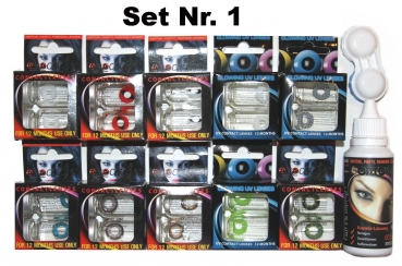 10 Paar Zoelibat Eyecatcher Set Nr. 1 - Kontaktlinsen Zölibat Eye Catcher
