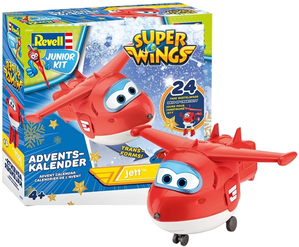 Revell Junior Kit 01024 - Super Wings Adventskalender Jett